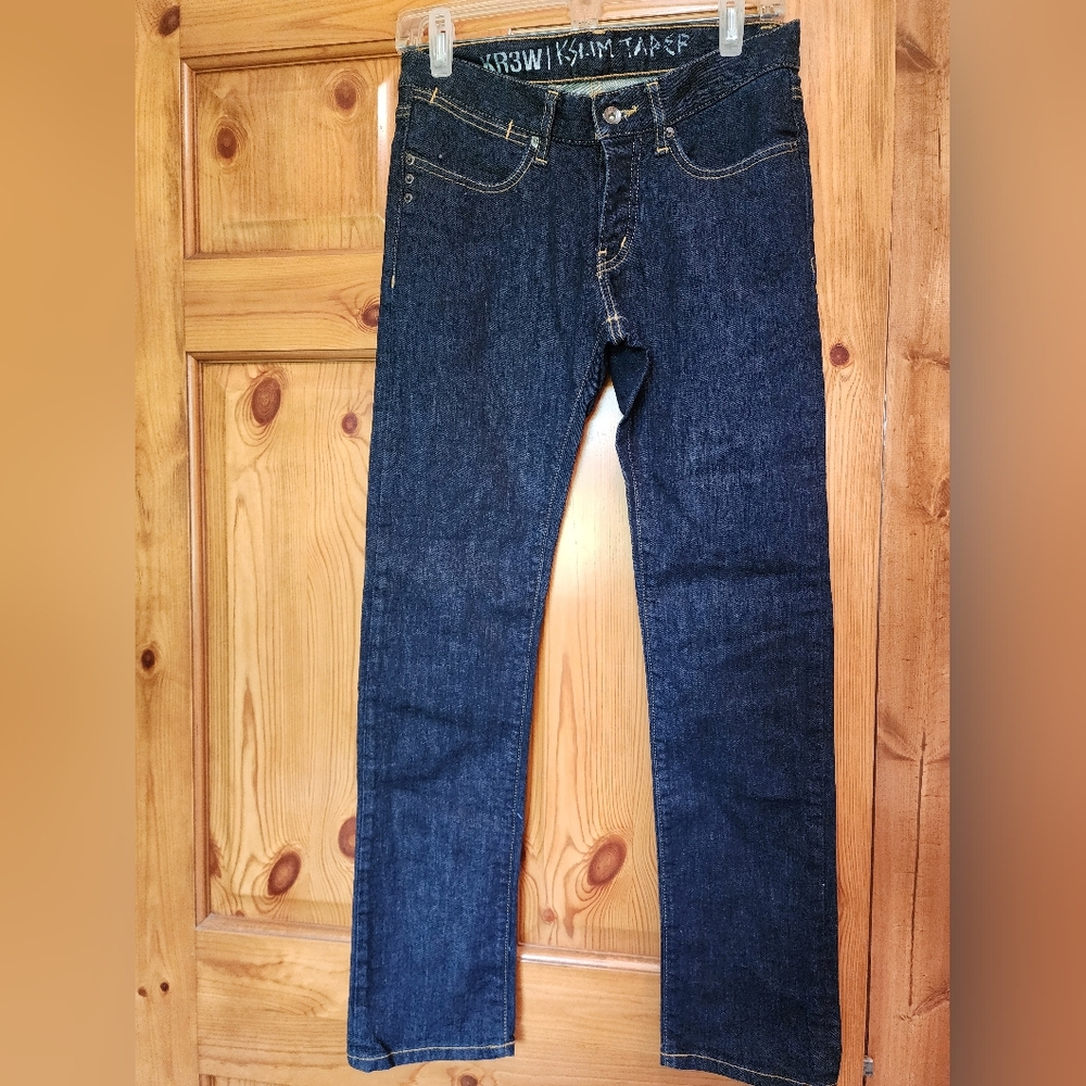 Krew K Slim Taper Jeans, Size 30